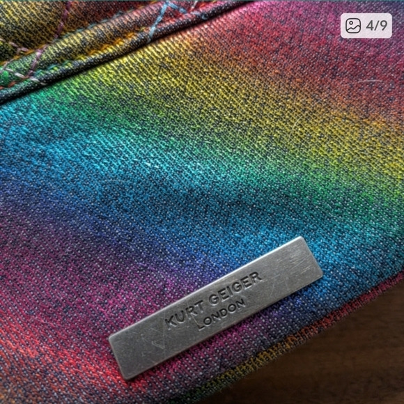 Kurt Geiger Denim (Metallic Rainbow) - Picture 4 of 9